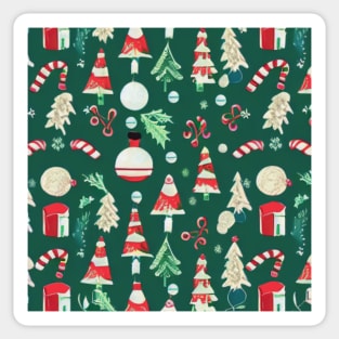 Christmas Tree Patterns! Exclusive Sticker
